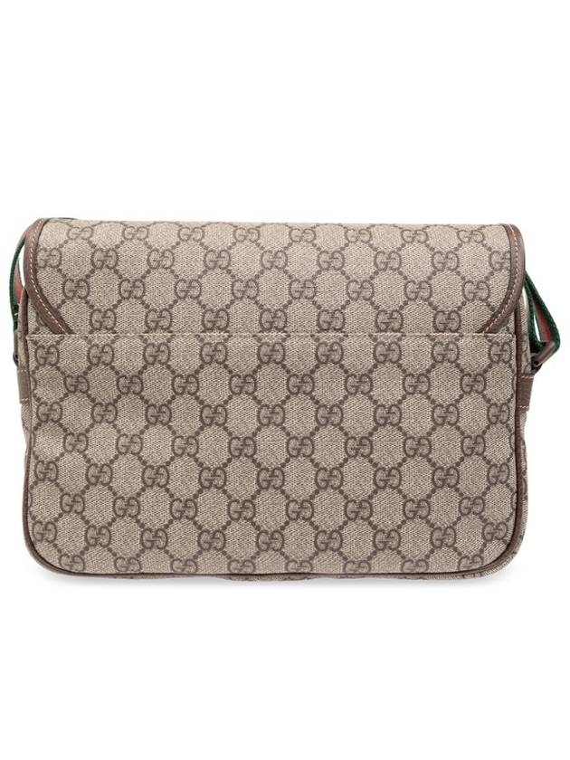 Ophidia GG Messenger Bag Beige Ebony - GUCCI - BALAAN 5