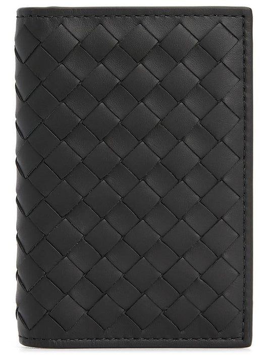 Intrecciato Card Wallet Black - BOTTEGA VENETA - BALAAN 2