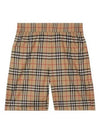 Vintage Check Technical Twill Shorts Beige - BURBERRY - BALAAN 2