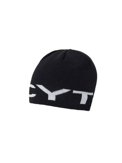 January 2Nd Logo Jacquard Beanie Black - LECYTO - BALAAN 2