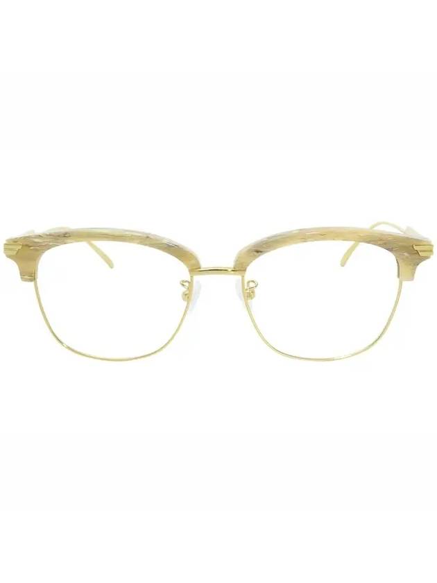 Eyewear Gold Frame Metal Glasses Gold - BOTTEGA VENETA - BALAAN.