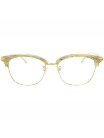 Eyewear Gold Frame Metal Glasses Gold - BOTTEGA VENETA - BALAAN.