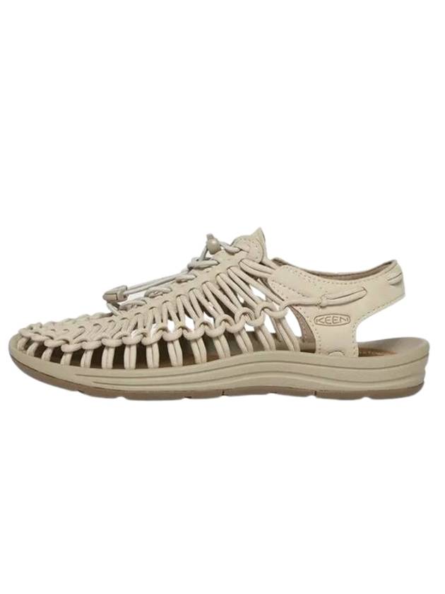 Uneek Embossed Logo String Sandal Safari - KEEN - BALAAN 1