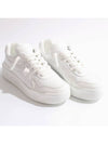 One Stud XL Low-Top Sneakers White - VALENTINO - BALAAN 3