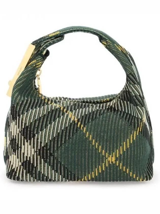 Peg Medium Check Pattern Shoulder Bag 8082042 - BURBERRY - BALAAN 2