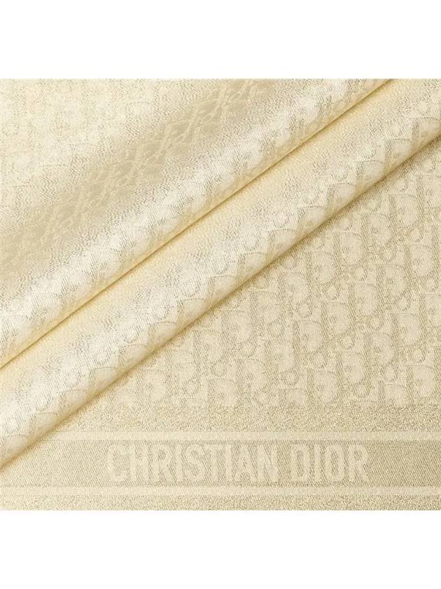 Oblique Shawl Silk Scarf Gold - DIOR - BALAAN 5