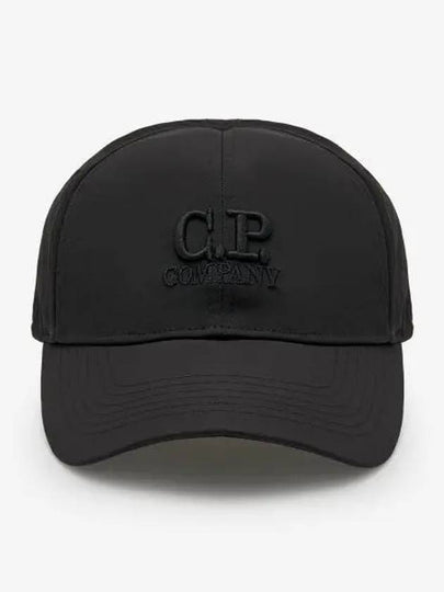 Logo Ball Cap Black - CP COMPANY - BALAAN 2