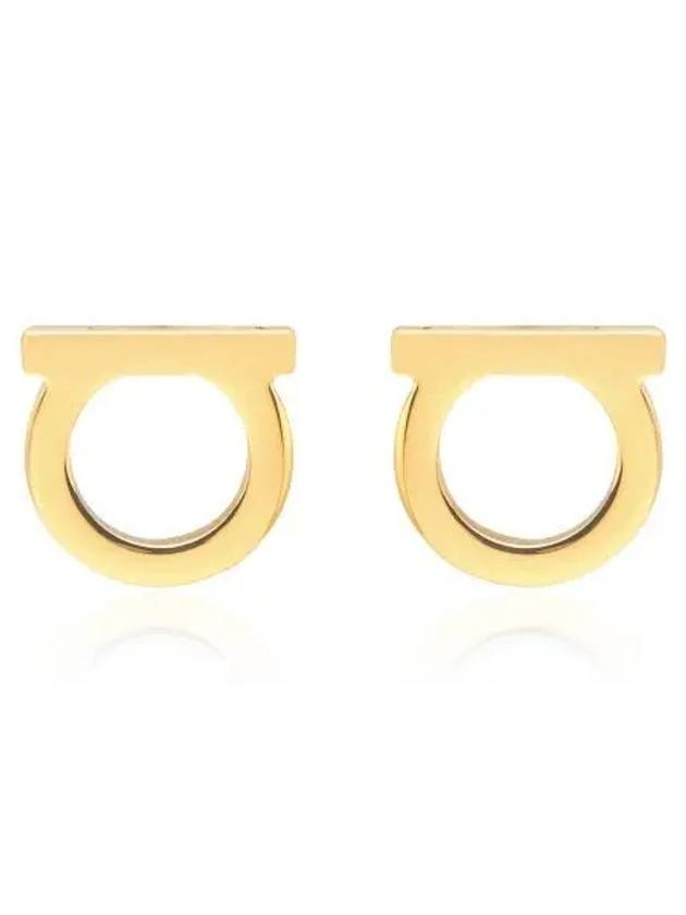 Gancini Earrings Gold - SALVATORE FERRAGAMO - BALAAN 2