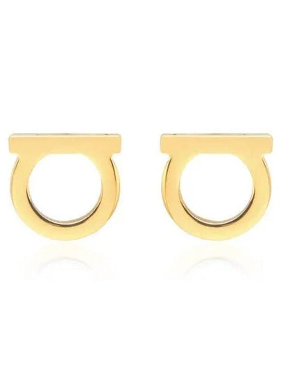 Gancini Earrings Gold - SALVATORE FERRAGAMO - BALAAN 2