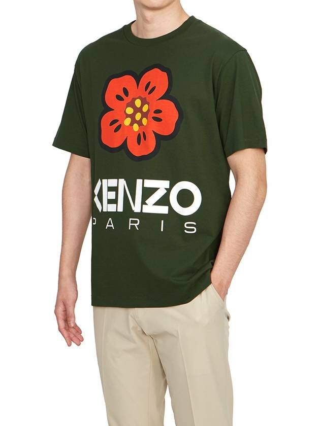 Balk Flower Men s Short Sleeve T Shirt 5TS445 4SO 51 235 - KENZO - BALAAN 4