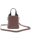 Micro Leather Mini Tote Bag Beige - TOD'S - BALAAN 5