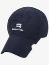 logo ball cap navy - BALENCIAGA - BALAAN 4