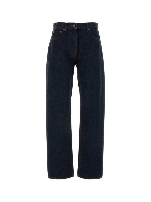 Straight Denim Jeans Blue - THE ROW - BALAAN 1