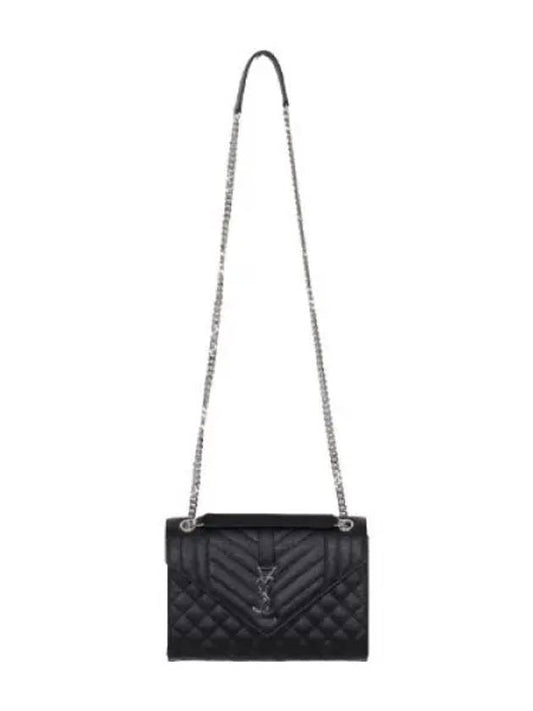 Monogram envelope medium chain bag - SAINT LAURENT - BALAAN 1