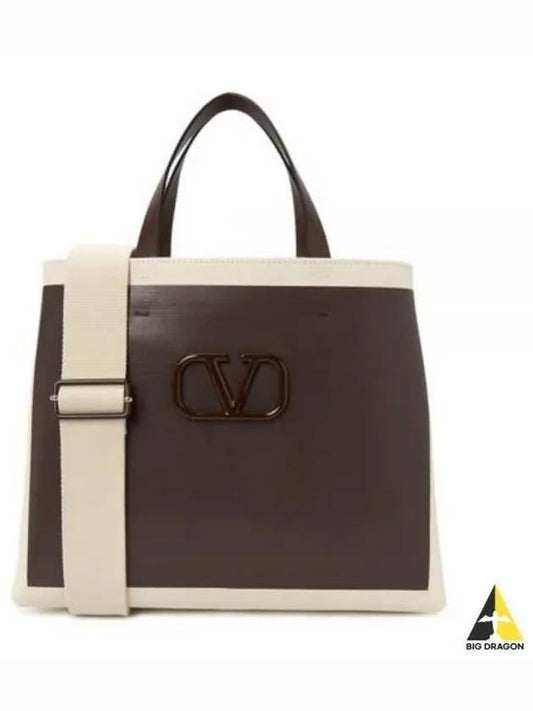 V logo tote bag cross B0B91ZKX UYU - VALENTINO - BALAAN 1