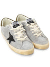 Superstar Suede Low-Top Sneakers Grey - GOLDEN GOOSE - BALAAN 4