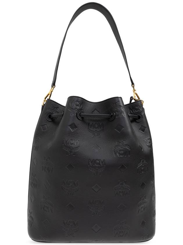 MCM Dessau Bucket Bag, Women's, Black - MCM - BALAAN 3