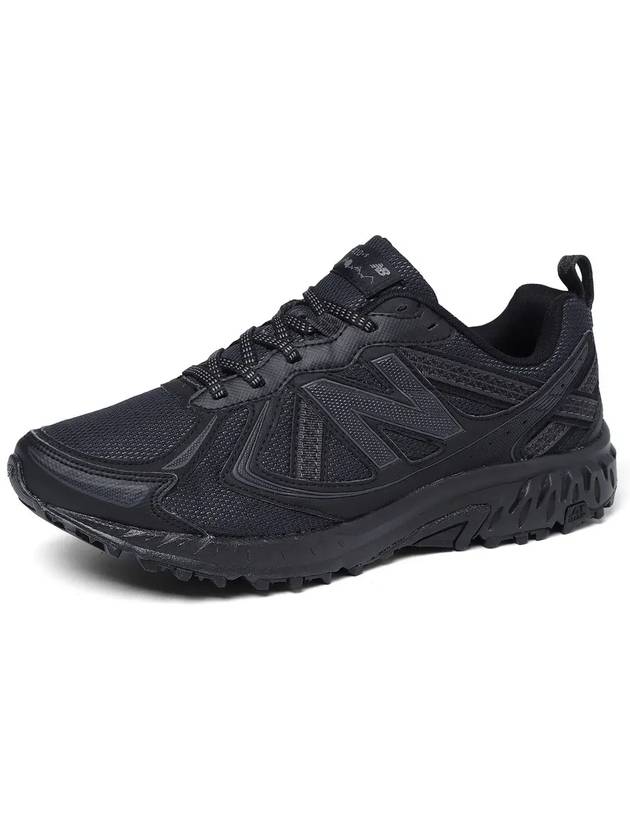 Wide Low Top Sneakers Triple Black - NEW BALANCE - BALAAN 8