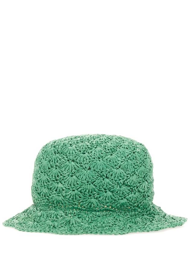 RAFFIA BUCKET HAT - RED VALENTINO - BALAAN 2