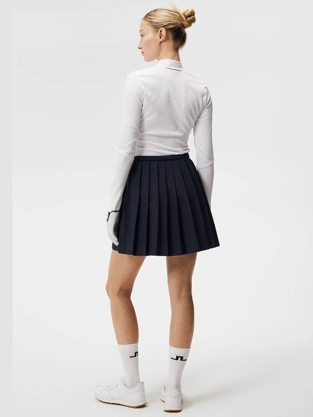 SS Women s Golf Sierra Pleated Skirt Navy - J.LINDEBERG - BALAAN 4