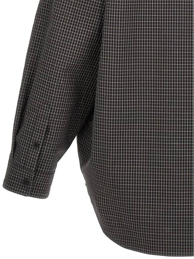 Balenciaga Checkered Overshirt - BALENCIAGA - BALAAN 4