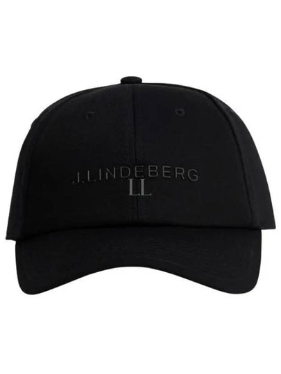 Elijah Logo Cotton Ball Cap Black - J.LINDEBERG - BALAAN 2