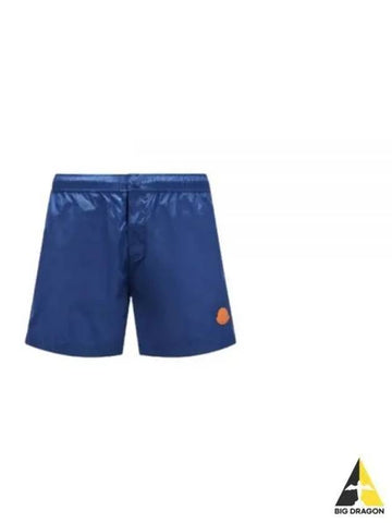 24 2C00019 53326 749 Logo Patch Swim Shorts - MONCLER - BALAAN 1