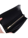 Cassette Flap Leather Long Wallet Black - BOTTEGA VENETA - BALAAN 7