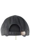 Wave logo ball cap black L 58 - BALENCIAGA - BALAAN 4