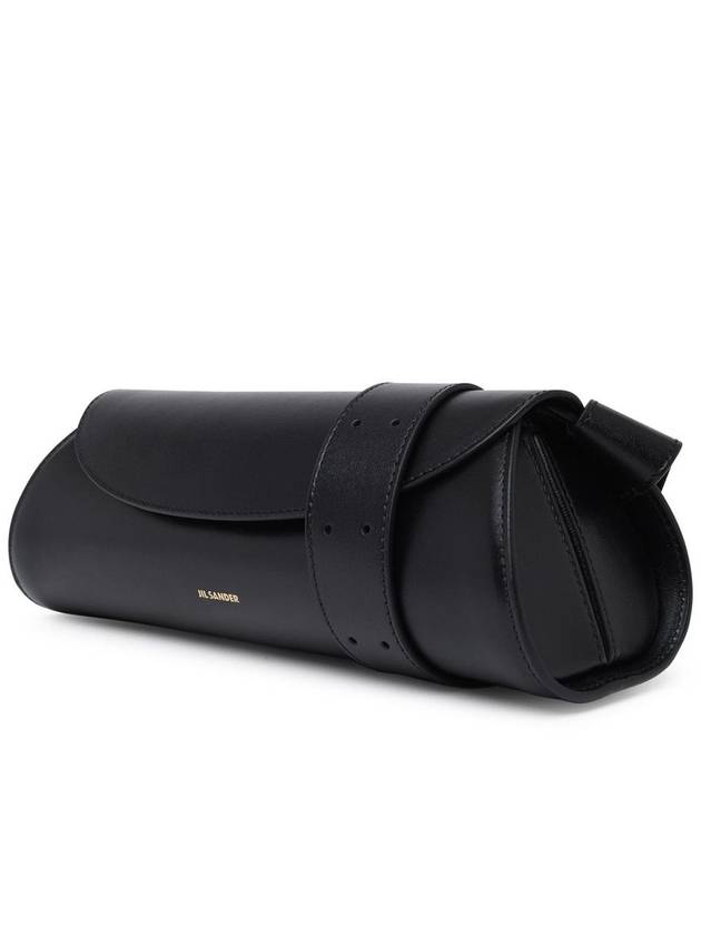 Cannolo Small Shoulder Bag Black - JIL SANDER - BALAAN 3