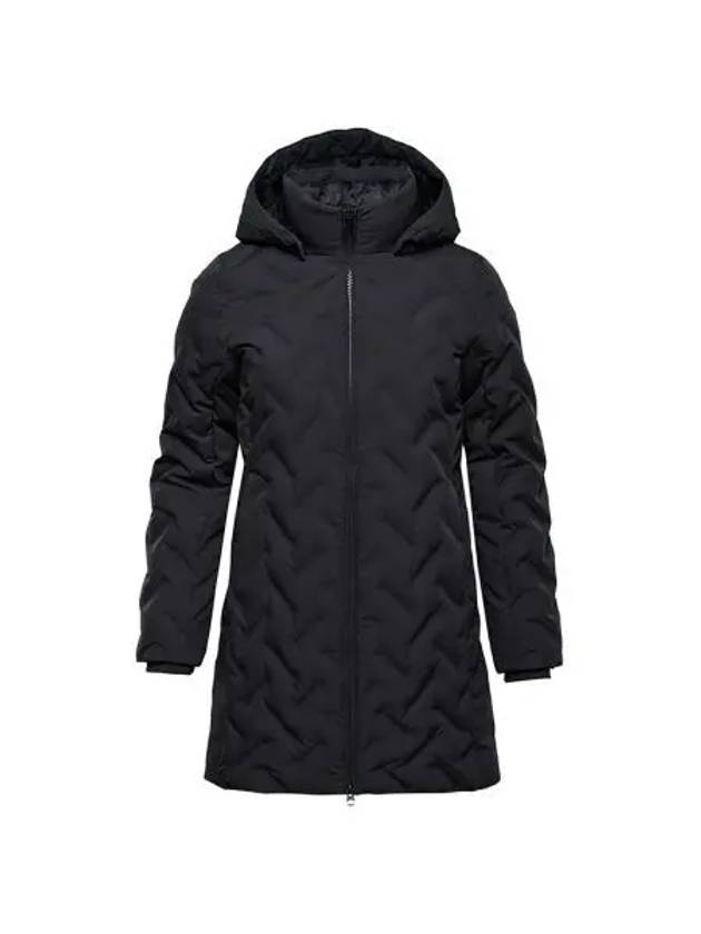 BLACKYAK Women s Zero Spot Long Down Jacket CH - BLACKBROWN - BALAAN 1