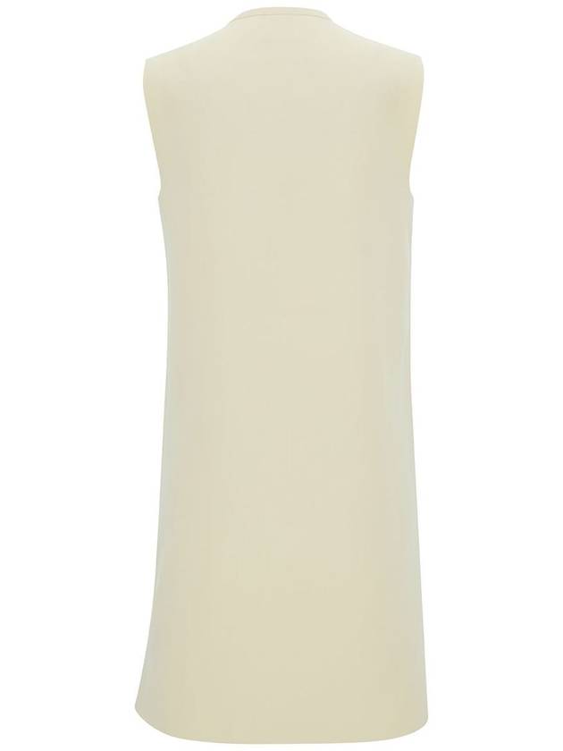 Midi Dress J02CT0356J19155 280 BEIGE - JIL SANDER - BALAAN 3