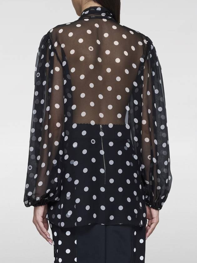 Blusa a pois Dolce & Gabbana in seta - DOLCE&GABBANA - BALAAN 2