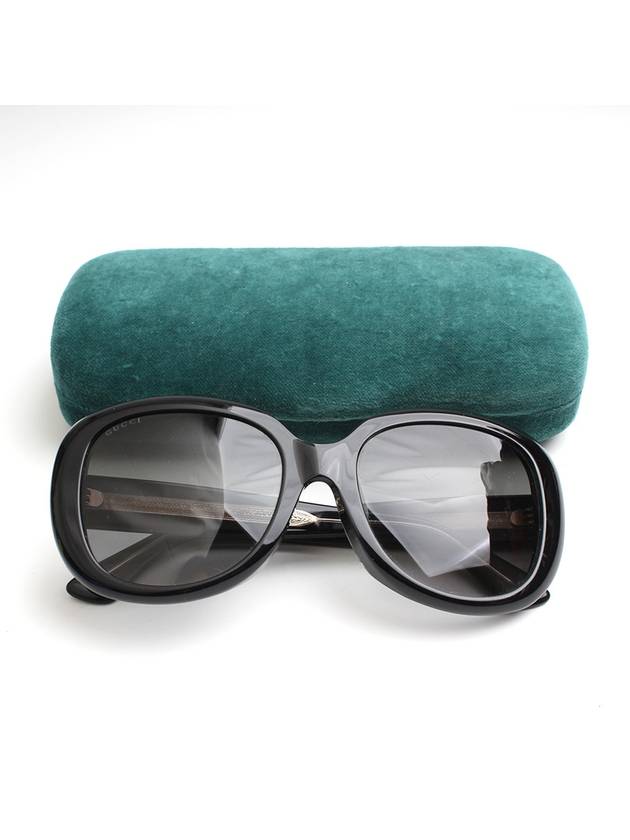 Black oversized sunglasses - GUCCI - BALAAN 5