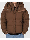 Aspen Combo Down Jacket Padded Brown - TEN C - BALAAN 5