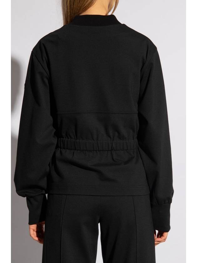 Moncler Zip-up Sweatshirt, Women's, Black - MONCLER - BALAAN 4