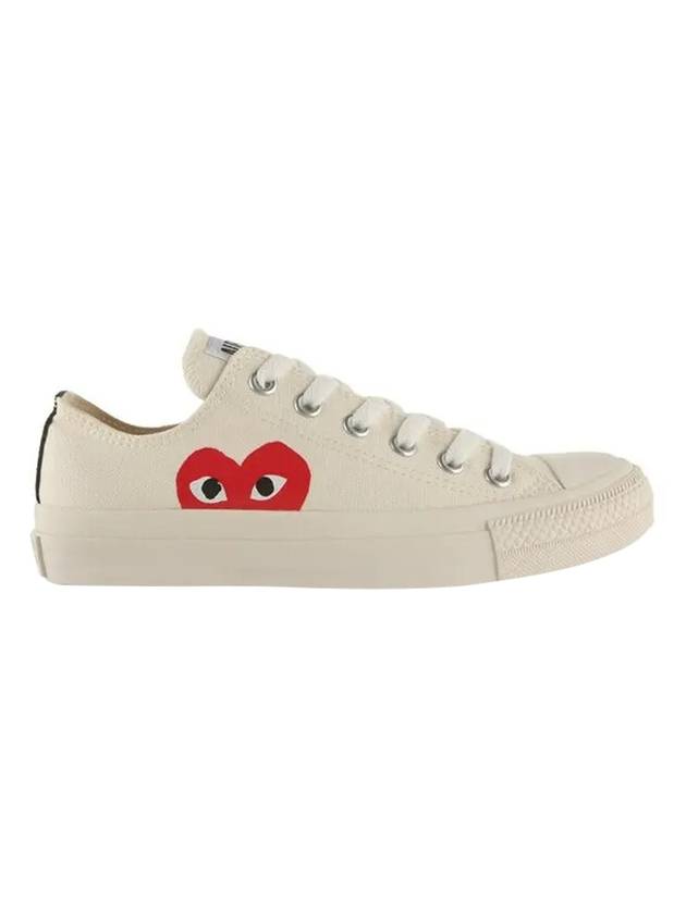 Chuck Taylor All-Star Low Top Sneakers White - COMME DES GARCONS PLAY - BALAAN 1