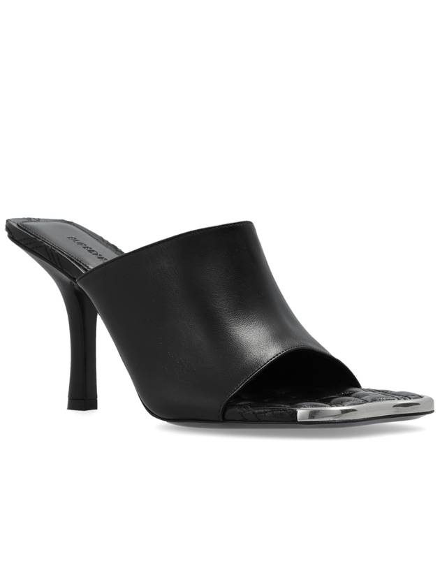 Burberry Heeled Mules, Women's, Black - BURBERRY - BALAAN 4