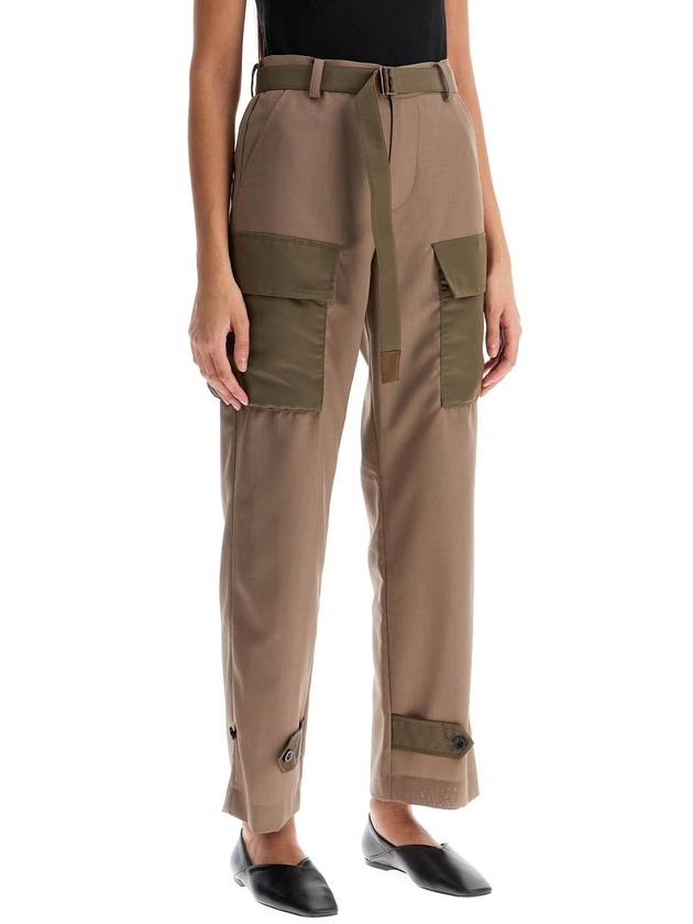 cargo pants with inserts - SACAI - BALAAN 2