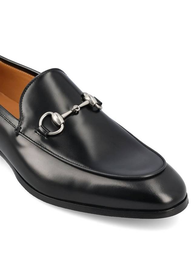 Men's Horsebit Leather Loafer Black - GUCCI - BALAAN 5