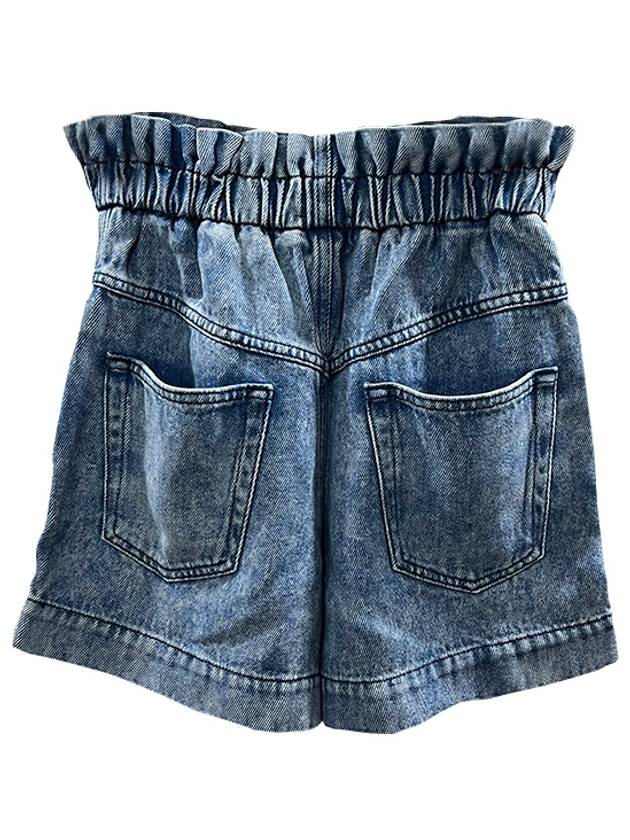 Titea Denim Shorts Light Blue - ISABEL MARANT ETOILE - BALAAN.