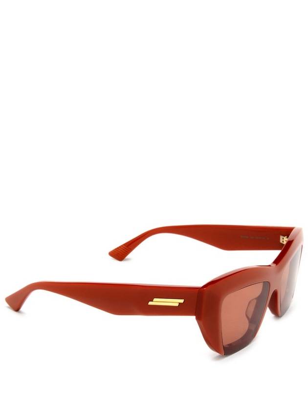 Sunglasses BV1218S 004 004 ORANGE ORANGE ORANGE - BOTTEGA VENETA - BALAAN 3