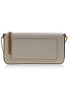 V Logo Signature Leather Chain Shoulder Bag Ivory - VALENTINO - BALAAN 4