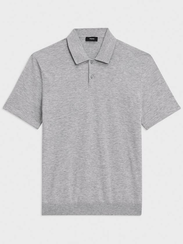 Goris Polo Shirt Light Grey - THEORY - BALAAN 2