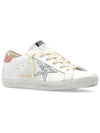 Superstar Pink Tab Leather Low Top Sneakers White - GOLDEN GOOSE - BALAAN 5