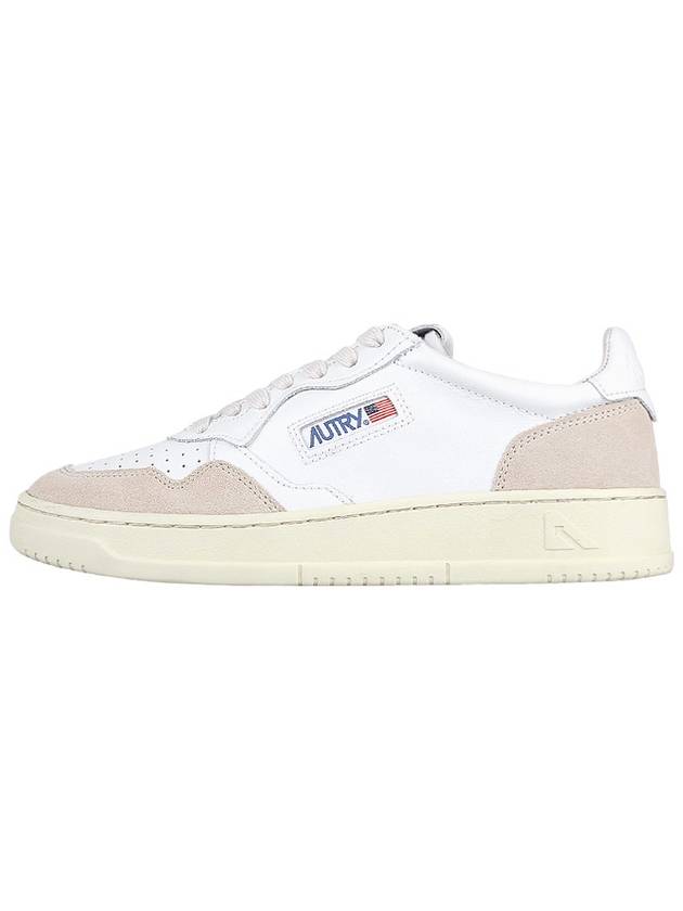 Medalist Suede Low Top Sneakers White - AUTRY - BALAAN 4