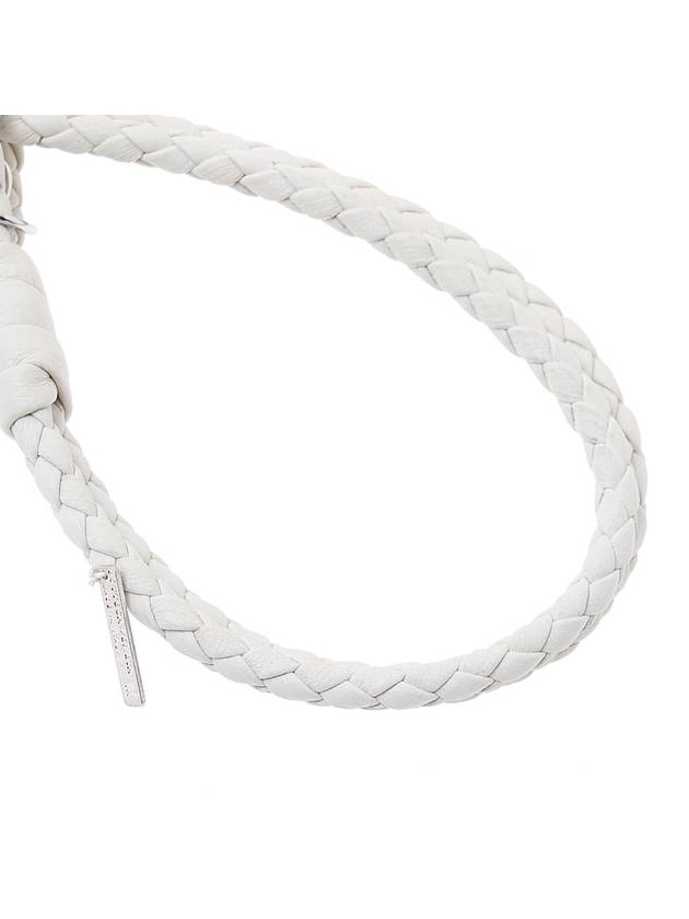 Intrecciato Double Weaving Bracelet White - BOTTEGA VENETA - BALAAN 8