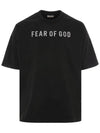 FG24FW5010155LGHWJ 001 Logo Print Short Sleeve T Shirt - FEAR OF GOD - BALAAN 1