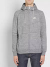 Sportswear Legacy Zip Up Hoodie Grey - NIKE - BALAAN 14