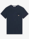 Baby Fox Patch Pocket Short Sleeve T-Shirt Navy - MAISON KITSUNE - BALAAN 2